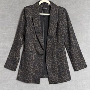 BAGATELLE Leopard Print Blazer